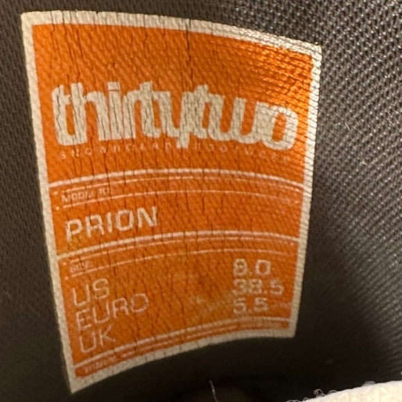 Thirty Two Snowboard Winter Boots White Gray Multicolor Boots - Picture 5 of 8